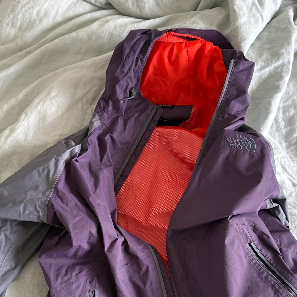 The North Face Purple and Orange Jacket
